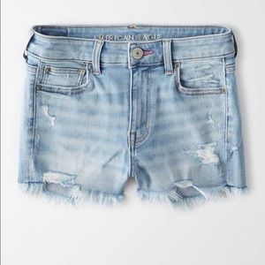 AE pride high-waisted denim short